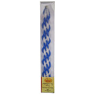 Blue and White Plaited Havdalah Candle
