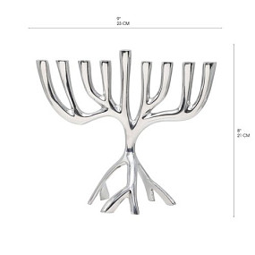 Hanukkah Menorah - Tree of  Life