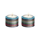 Disc multicolour candlesticks