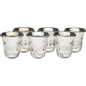 Set of 6 liquer cups