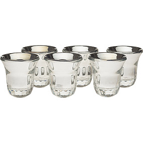 Set of 6 liquer cups