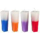 2 Tone Havdala Candle 15cm