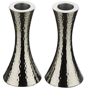 Hammerwork Candlesticks 12cm