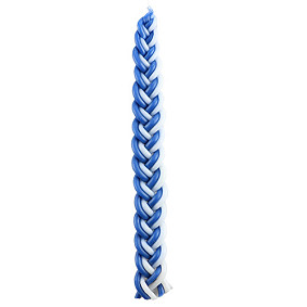 Blue/White Havdala Candle 30cm