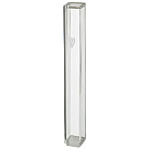 Plastic clear mezuzah case 15cm