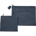 Blue Leatherlike Tallit and Tefillin Bag