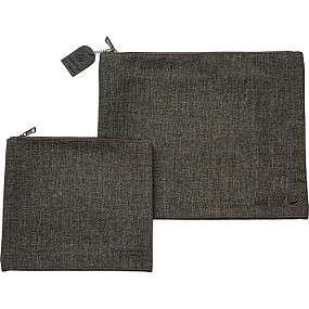 Brown Leatherlike Tallit and Tefillin Bag