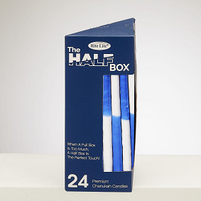 'The half box'  Chanukah Candles