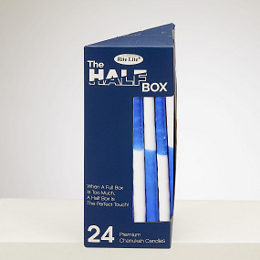 'The half box'  Chanukah Candles