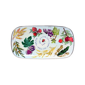 Emanuel painted aluminium Tray 7 Species
