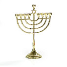 Golden colour metal Chanukiah/star of david