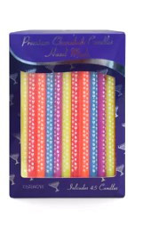 Itemised Chanukah Candles