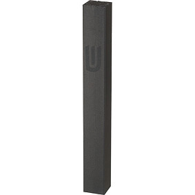 Aluminium mezuza case black 10cm