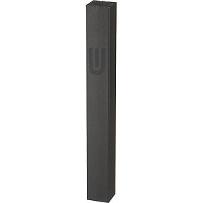 Aluminium mezuza case black 10cm