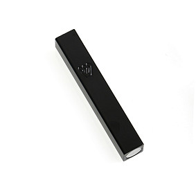 Black Aluminium mezuza case black shin 7cm