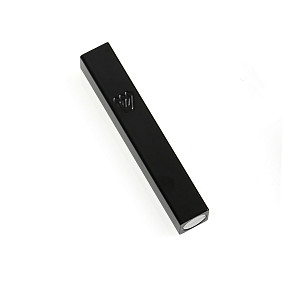 Black Aluminium mezuza case black shin 7cm