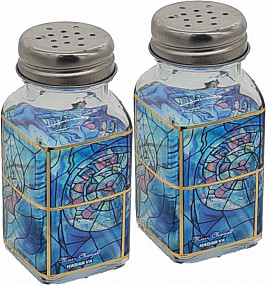 Chagall Salt & Pepper Set Glass
