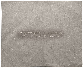 Linen embroidered Challah Cover