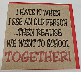I hate it........