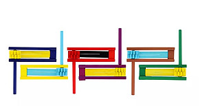 Colorful Purim Gregger  16cm