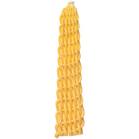 Elegant Yellow Havdala Candle 30cm