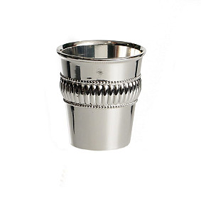 Silver plated small kiddush cup