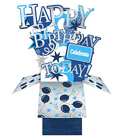 3D Keepsake card boy birthday