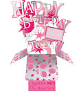 3D Keepsake card girl birthday