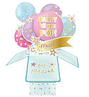 3D Keepsake card batmitzvah