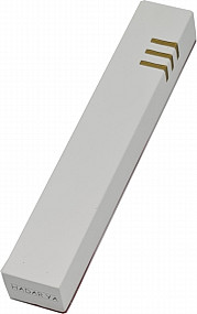 White stone mezuza case 8cm