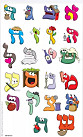 Alef Beis Stickers
