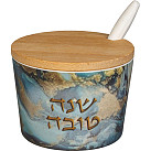 Bamboo Honey Dish Shana Tova fantasia