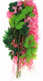Sukkah floral decoration (pink)