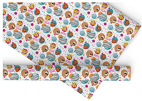 Chanukah wrapping paper yiddish