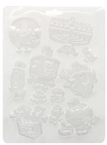 Chanukah chocolate mould