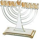 Crystal Menorah 24cm