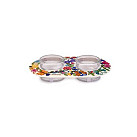 Small candlesticks butterflies