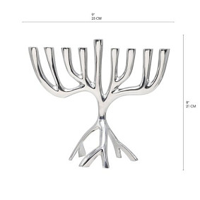 Hanukkah Menorah - Tree of  Life 26cm