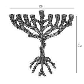 Hanukkah Menorah - Tree of  Life 25cm