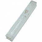 Glass Mezuzah Case - Frosted