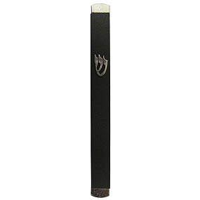 LG Mezuzah Case - 7cm Black 